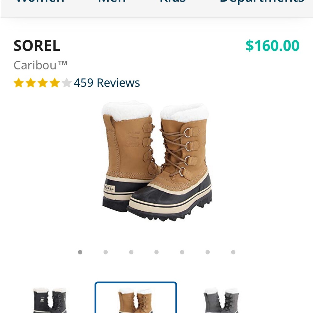 Sorel “Caribou” Boots- Brand New